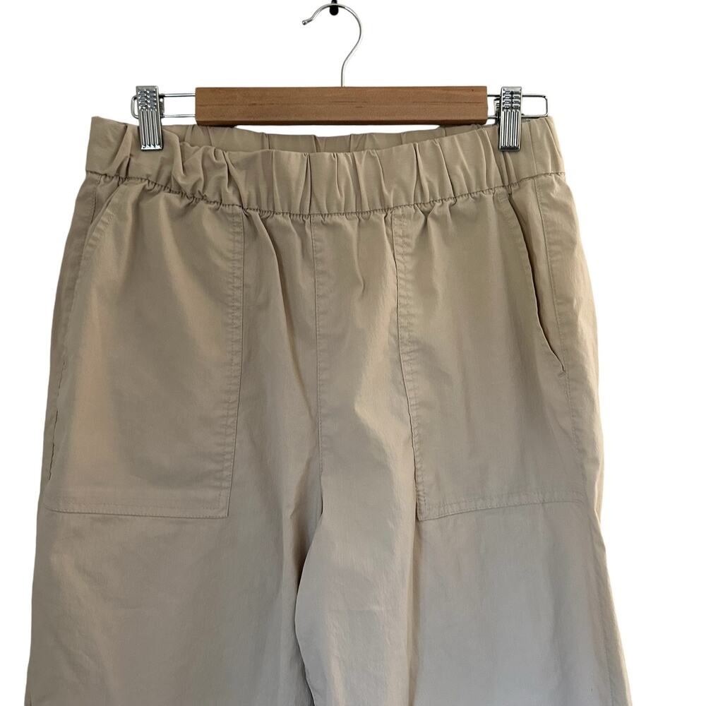 Gap Off-Duty Khaki Pull On High Waisted Pants Medium - Picture 7 of 12